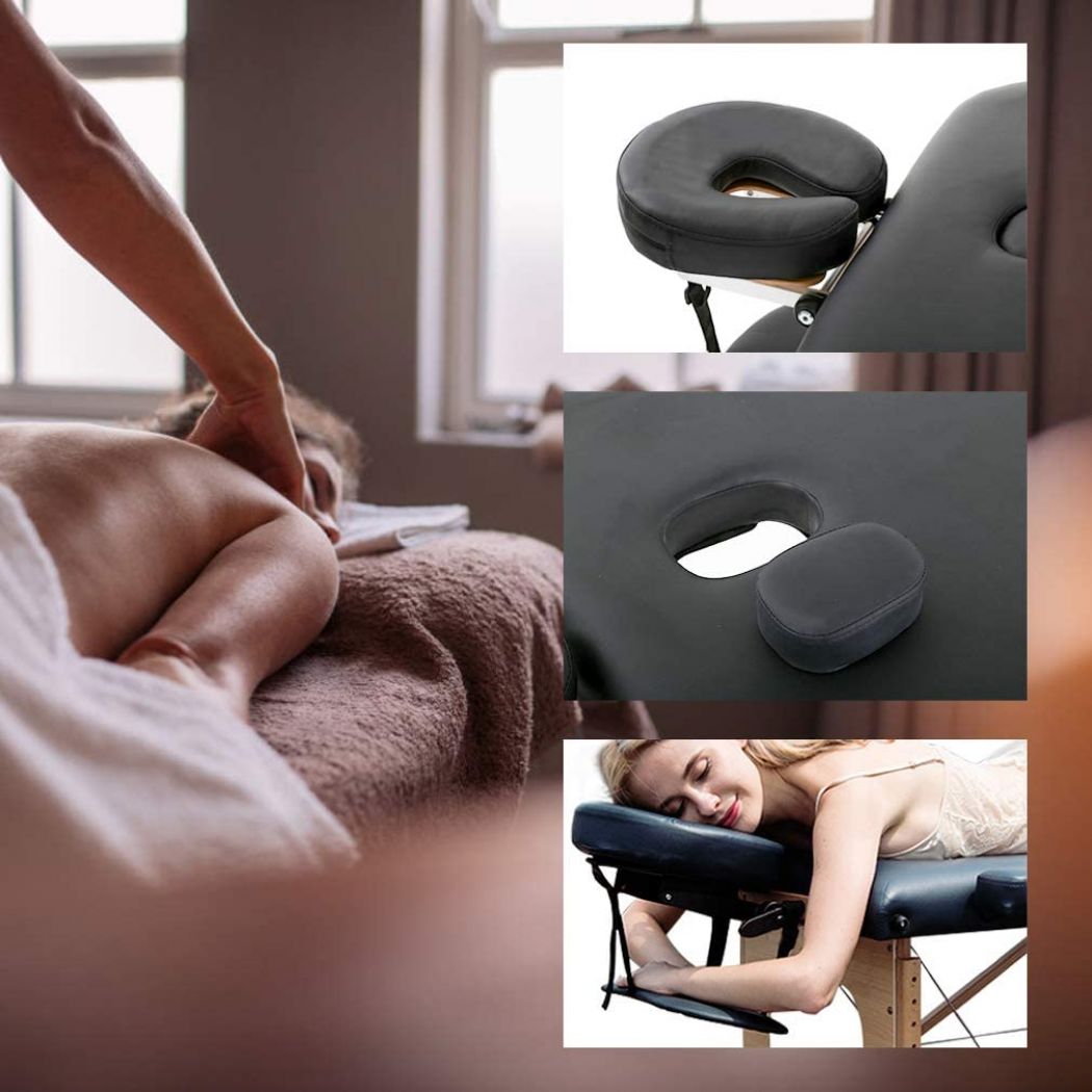 Beauty Salon Portable Double Folding Massage Table Massage Bed